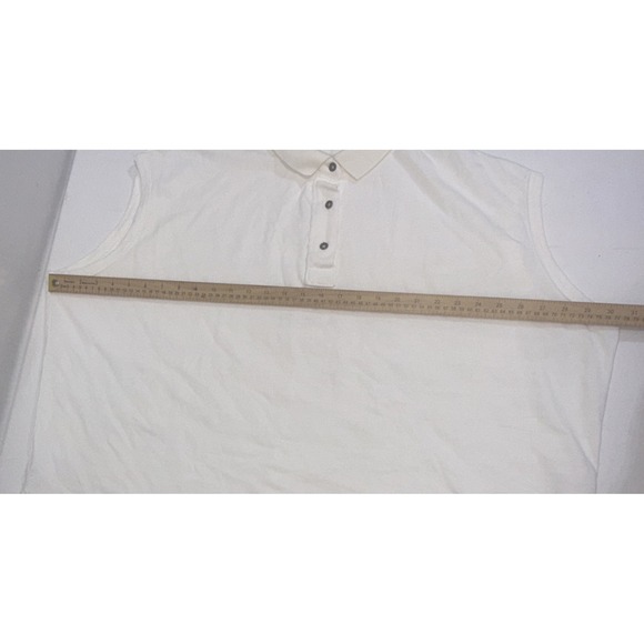 We The Free People Keep On White Boho Hippie Peasant Gypsy Polo Top Medium - Picture 8 of 16